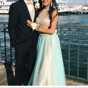 Two Piece Prom Dress
